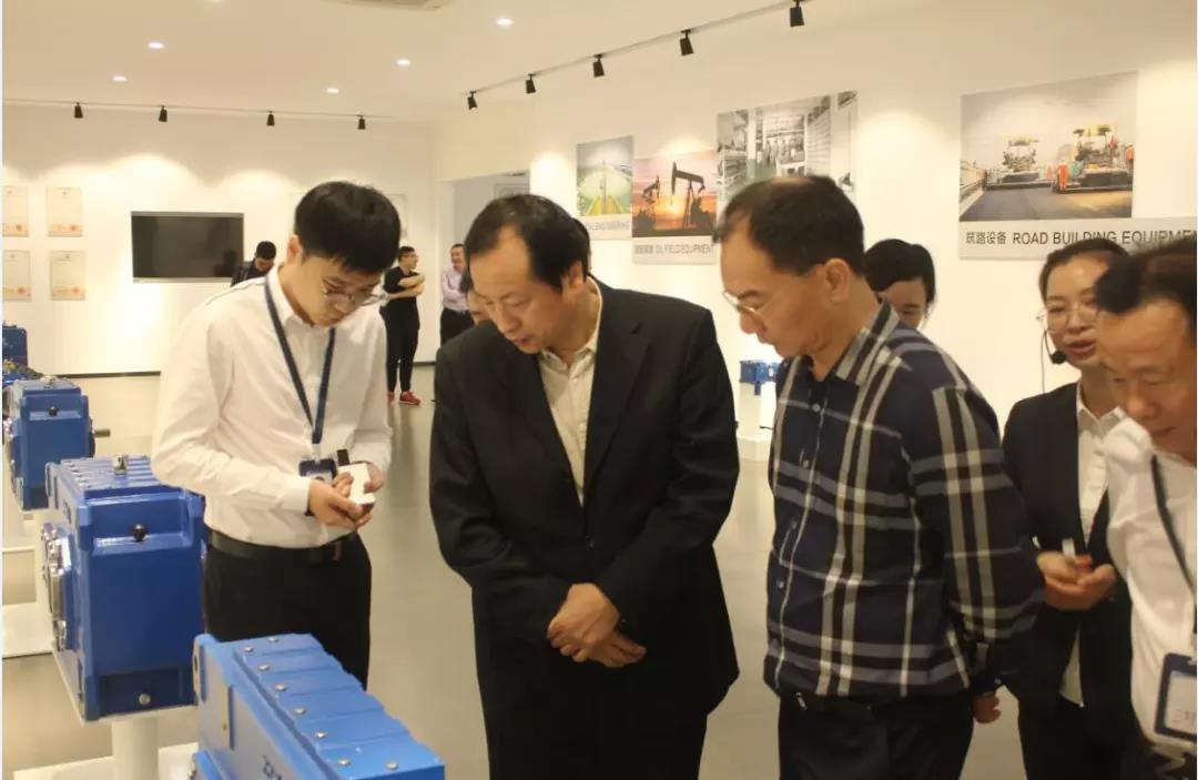 湖南株洲市天元區政協主席談志明蒞臨通力調研