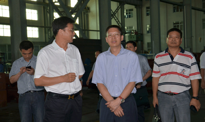 瑞安市委書記陳建明一行調研我公司